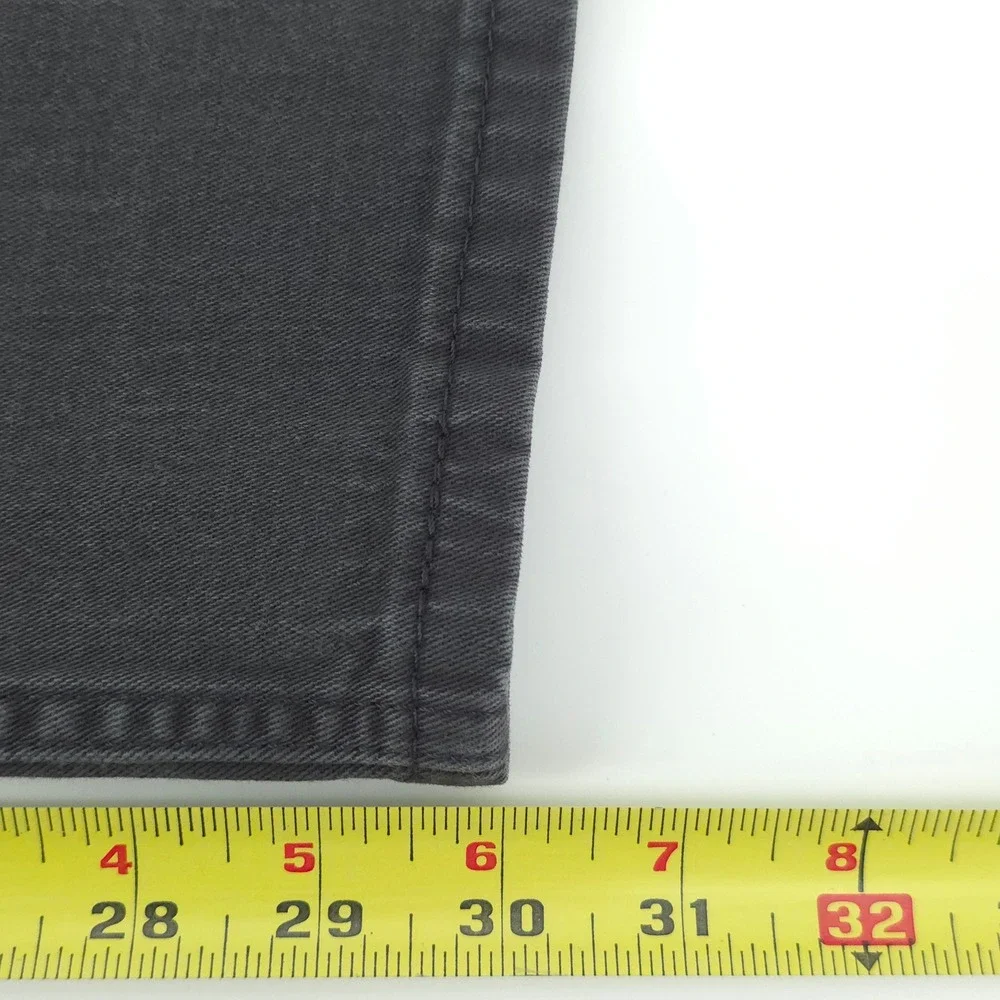 Levis 513 Mens Slim Straight Jeans 30x32 Gray 08513-0947 Stretch Denim